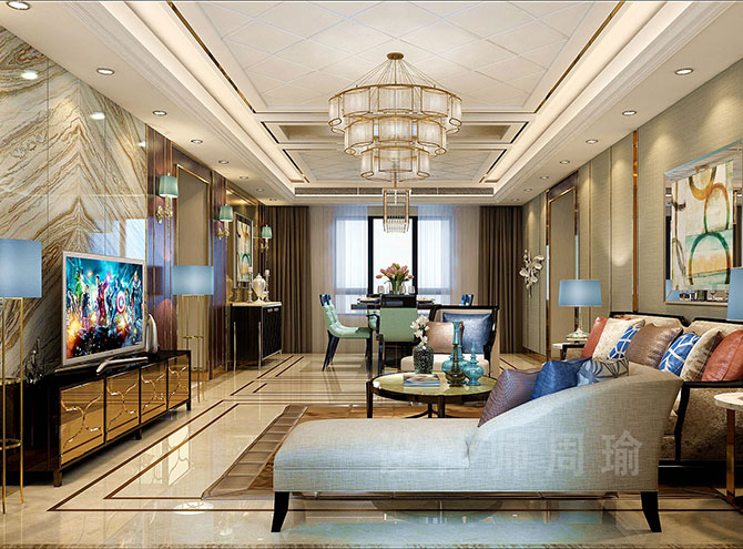 插女生的嫩逼视频世纪江尚三室两厅168平装修设计效果欣赏